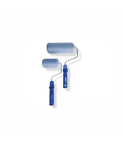 Clarke - Paint Roller Blue Color Refill & Handle with High Density Microfibre Fabric