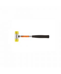 Clarke - Plastic Hammer Steel Handle with Comfortable Black Rubber Grip