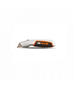 Clarke - Quick Touch Retractable Knife Grey/Orange/Black Body