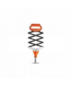 Clarke - Riviting Gun Lazy Tong Spirallux Orange Color with Lattice Levering System