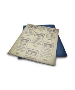 Clarke - Waterproof Latex Sanding Paper 50 Pcs