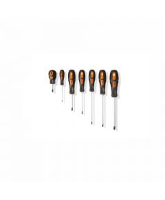 Clarke - Screw Driver 7pcs Set Phillips Soft Grip Handle Chrome Plated & Magnetic Tip