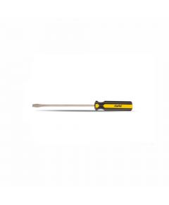 Clarke - Screw Driver Flat Yellow/Black Acetate Heavy-Duty Handle with Magnetic Tip