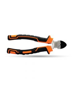 Clarke - Side Cutters Polished Head with Slip Resistant Orange Color Handle