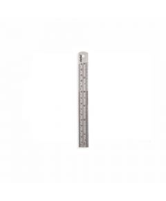 Clarke - Steel Ruler Thick Stainless Steel with Rounded Corner