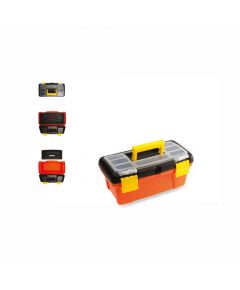 Clarke - Tool Box Plastic with Yellow Color Plastic Grip Handle