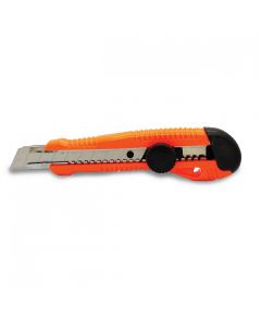 Clarke - Utility Knife 18mm Orange/Black Body & Auto Lock Mechanism