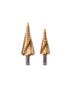 Clarke - 2Pcs Step Drill Bit Set