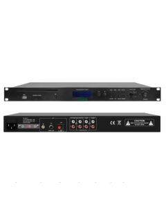 DSPPA 1U Multi-Channel Media Player With CD/MP3