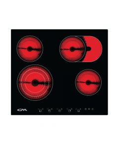 CM DREAM 60 Black Vitroceramic Hob Touch Control 60 cm