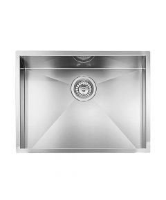 CM FILOQUADRA Undermount Single Bowl Sink Satin F3 Finish Depth 190 mm