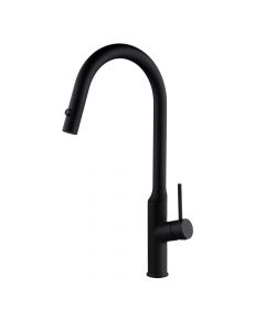 CM Pull-Out Mixer Tap Matt Black Finish