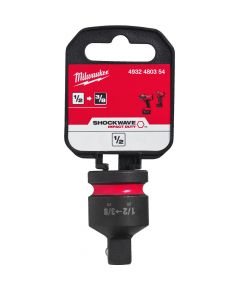 Milwaukee Shockwave Hexagon Socket Reducers | 1/2 SQ-3/8 SQ