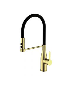 CM Mixer Tap Fix Spout Gold 7 Black