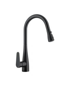 CM L Pull-Out Mixer Tap Matte Black