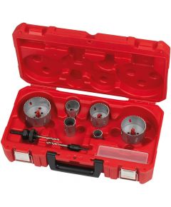 Milwaukee Bi-Metal Contractor Holesaws 10 Pcs Set