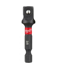 Milwaukee 1/4" Hex to 3/8" Square Drive ShockWave Impact Duty Socket Adaptor