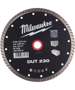 Milwaukee Diamond Cutting Wheel DUT 230
