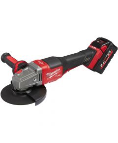 Milwaukee M18 Fuel 125mm Braking Grinder with Paddle Switch Kit