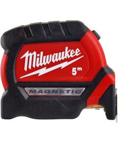 Milwaukee Premium Magnetic Wide Blade Measure Tape - 5M/27