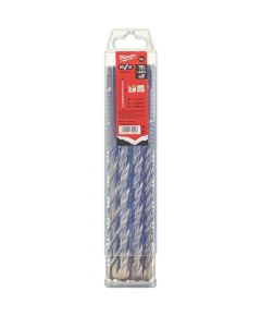 Milwaukee SDS-Plus M2 Hammer Drill Bit 2-Coils 10 Pcs