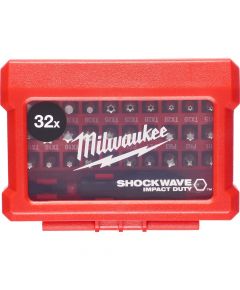 Milwaukee Shockwave Compact Cassette 32 Pcs
