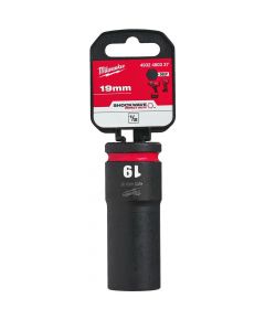 Milwaukee Shockwave Hexagon 1/2 Socket 19mm