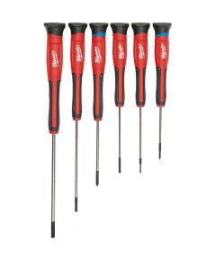 Milwaukee Precision Screwdrivers Set 6 Pcs