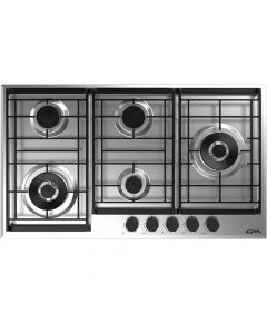 CM Leodo 9055 IX 90cm Silver Gas Hob