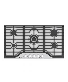CM Verona Inox 90cm Stainless Steel Gas Hob