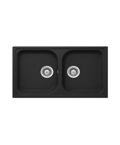 CM COLORADO 86 X 50 2V DB Nero Ossidiana Sink