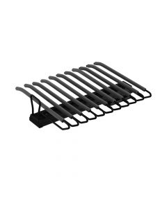 Close Top Install Trousers Rack Black Frame