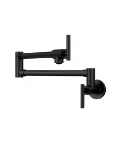 CM RCO701-B Wall Mounted Pot Mixer Matte Black Finish