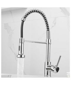 CM SL-4731 Brushed Nickel Chrome Pull-Out Mixer