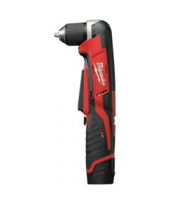 Milwaukee C12 RAD-202B M12 Fuel Angle Cordless Drill in Transport Bag (2 x 2.0 Ah battery + charger)