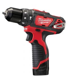 Milwaukee M12 BPD-202C Subcompact Cordless Impact Drill in Transport Case (2x 2.0Ah battery + charger)