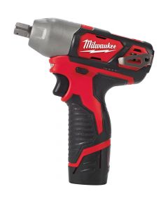Milwaukee M12 BIW12-202C Subcompact Cordless Impact Spanner 1/2" in case (2x 2.0Ah battery + charger)