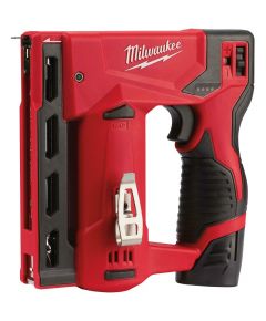​Milwaukee M12 BST-202X Cordless Tacker with Carbon Brushes in HD Box (2x 2.0Ah battery + charger)