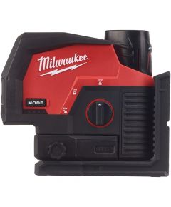 Milwaukee M12 CLLP-301C Cordless Cross Line Laser/Lead Laser Green in Carrying Case (1x 3.0Ah battery + charger)