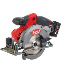 Milwaukee M12 CCS44-602X Fuel Compact Cordless Circular Saw 44mm 140mm in HD Box (2x 6,0Ah battery + charger)