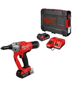 Milwaukee M18ONEFPRT-202X 18V Fuel™ ONE-KEY™ Rivet Tool with 2 x 2.0Ah Batteries