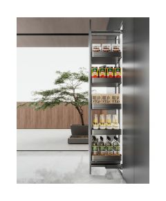 Nuomi Lambo 6 Layers Tall Unit Frame with Basket