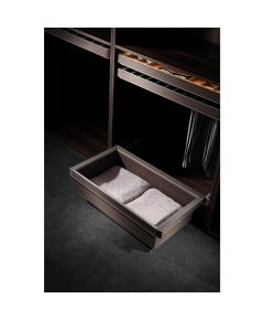 Nuomi Leather Basket For Wardrobe