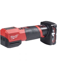 Milwaukee M12 CML-401 Cordless Lamp with Adjustable Colour Temperature (1x 4.0Ah battery + charger)