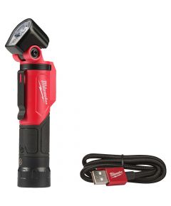 Milwaukee L4 PWL-301 Trueview USB Rechargeable Work Lamp with Swivel Head (integrated 3.0Ah battery)