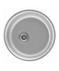 Elite Inset Single Bowl Sink 45 cm Bowl Depth 175 mm