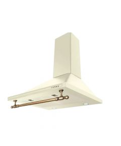 CM Aqua Ivory Classic Stainless-Steel Wall Mounted 90cm Hood