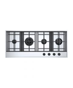Barazza Lab Evolution Stainless Steel Hob Flush/Built-In 120cm + Double Crown