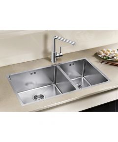 Blanco Quatrus R15 435/285-IU SST BF +O Sink
