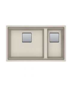 Franke KNG 120 Kubus 2 GR U/F Mounted 2 Bowl Sink